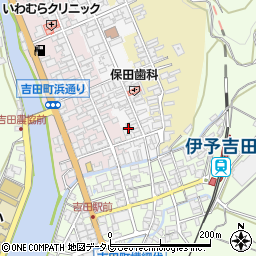 愛媛県宇和島市吉田町本町72周辺の地図