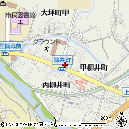 佐賀県伊万里市大坪町甲柳井町周辺の地図