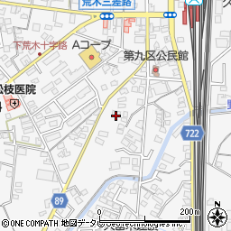 福岡県久留米市荒木町荒木856-1周辺の地図