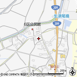 福岡県久留米市荒木町荒木490周辺の地図