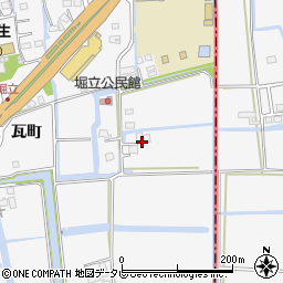 佐賀県佐賀市兵庫町瓦町529周辺の地図