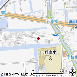 佐賀県佐賀市兵庫町渕1312-6周辺の地図