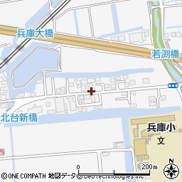 佐賀県佐賀市兵庫町渕1324-6周辺の地図