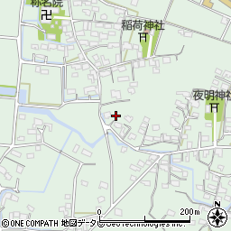 福岡県久留米市大善寺町藤吉776周辺の地図