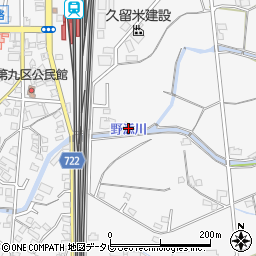 福岡県久留米市荒木町荒木765-4周辺の地図