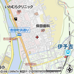 愛媛県宇和島市吉田町本町98周辺の地図