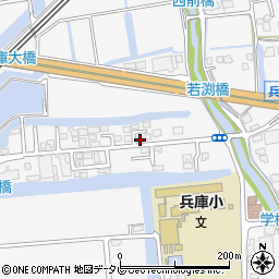 佐賀県佐賀市兵庫町渕1318-14周辺の地図