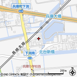 佐賀県佐賀市兵庫町渕1346周辺の地図