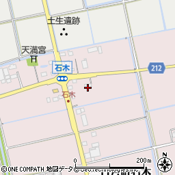 佐賀県小城市三日月町石木95周辺の地図