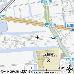 佐賀県佐賀市兵庫町渕1315周辺の地図