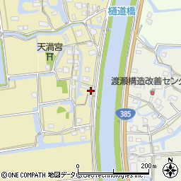 佐賀県神埼市千代田町詫田376周辺の地図