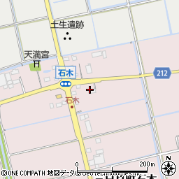 佐賀県小城市三日月町石木94周辺の地図