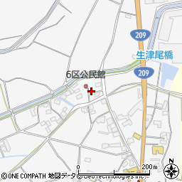 福岡県久留米市荒木町荒木343周辺の地図