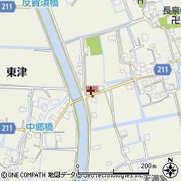 松枝公民館周辺の地図