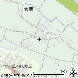 大分県玖珠郡玖珠町大隈442周辺の地図