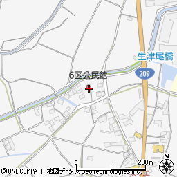 福岡県久留米市荒木町荒木340周辺の地図