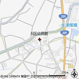 福岡県久留米市荒木町荒木340周辺の地図