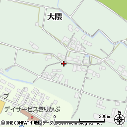 大分県玖珠郡玖珠町大隈451周辺の地図