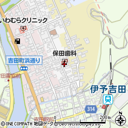 愛媛県宇和島市吉田町本町50周辺の地図