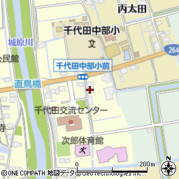 ＪＡさが千代田周辺の地図