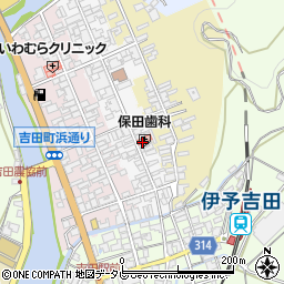 保田歯科医院周辺の地図