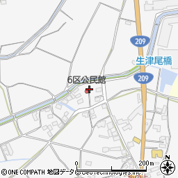 福岡県久留米市荒木町荒木340-1周辺の地図