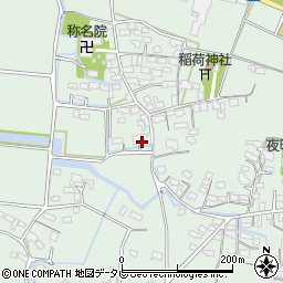 福岡県久留米市大善寺町藤吉691周辺の地図