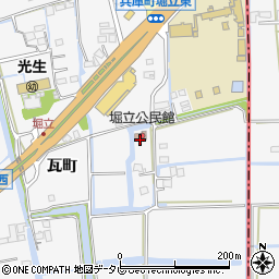 佐賀県佐賀市兵庫町瓦町537周辺の地図