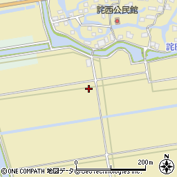 佐賀県神埼市千代田町詫田1417周辺の地図