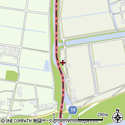 佐賀県三養基郡みやき町坂口457-1周辺の地図