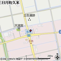 佐賀県小城市三日月町石木42周辺の地図