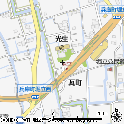 佐賀県佐賀市兵庫町瓦町382周辺の地図