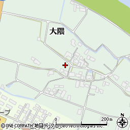 大分県玖珠郡玖珠町大隈454-1周辺の地図