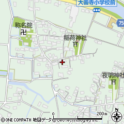 福岡県久留米市大善寺町藤吉798周辺の地図