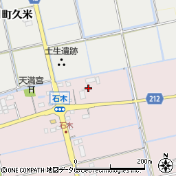 佐賀県小城市三日月町石木10周辺の地図