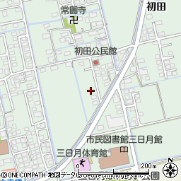 佐賀県小城市初田1860-17周辺の地図