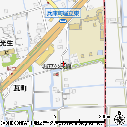 佐賀県佐賀市兵庫町瓦町434周辺の地図