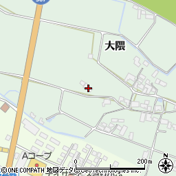 大分県玖珠郡玖珠町大隈483周辺の地図