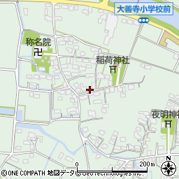 福岡県久留米市大善寺町藤吉759周辺の地図