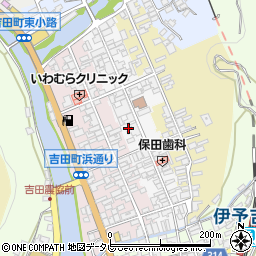 愛媛県宇和島市吉田町本町34周辺の地図