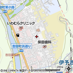 愛媛県宇和島市吉田町本町33周辺の地図