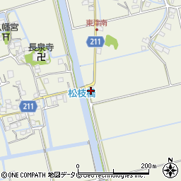 佐賀県三養基郡みやき町東津1096周辺の地図