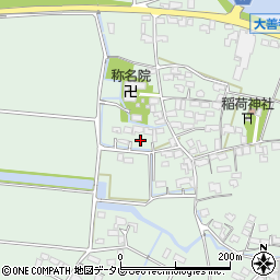 福岡県久留米市大善寺町藤吉707周辺の地図