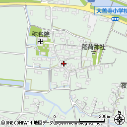 福岡県久留米市大善寺町藤吉748周辺の地図