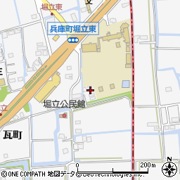 佐賀県佐賀市兵庫町瓦町437周辺の地図