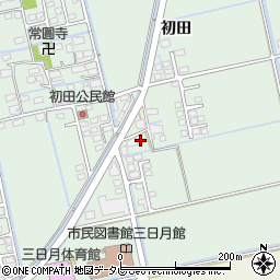 佐賀県小城市初田2028周辺の地図