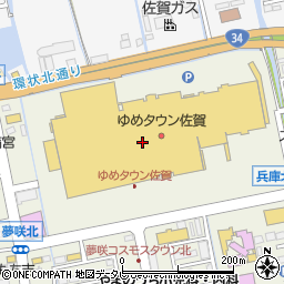 ＢＲＩＣＫＨＯＵＳＥｂｙＴｏｋｙｏＳｈｉｒｔｓ佐賀ゆめタウン店周辺の地図