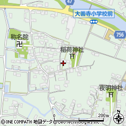 福岡県久留米市大善寺町藤吉803周辺の地図