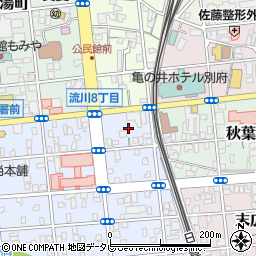 大分県別府市光町12周辺の地図