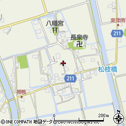 佐賀県三養基郡みやき町東津1331周辺の地図